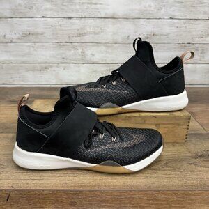 Nike Air Zoom Strong Training Shoe Black White Bronze 843975-003 Women Size 9.5